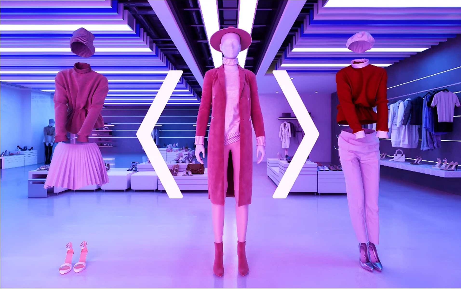 Virtual Reality in Retail | ARwall Immersive Shopping Solutions