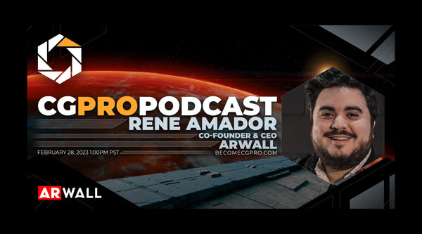 CGPro Podcast interviews Rene Amador about AR and Virtual Production