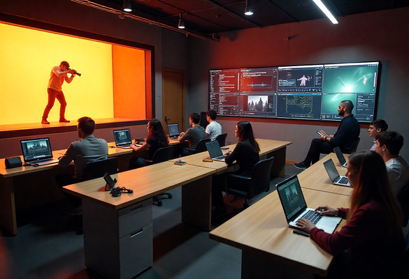 CAVE Technology in Film Schools: Training Next-Generation Filmmakers