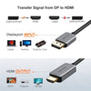 CableCreation Active 4K DisplayPort 1.4 (Male) to HDMI 2.1 (Male) Cable (8 Ft)
