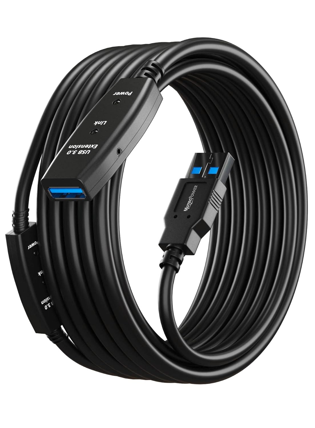 MutecPower Active USB 3.0 Type A Extension Cable Male to Female