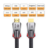 iBirdie 8K Fiber Optic HDMI 2.1 Cable Male to Male (50 Ft)
