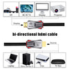iBirdie 8K Fiber Optic HDMI 2.1 Cable Male to Male (50 Ft)