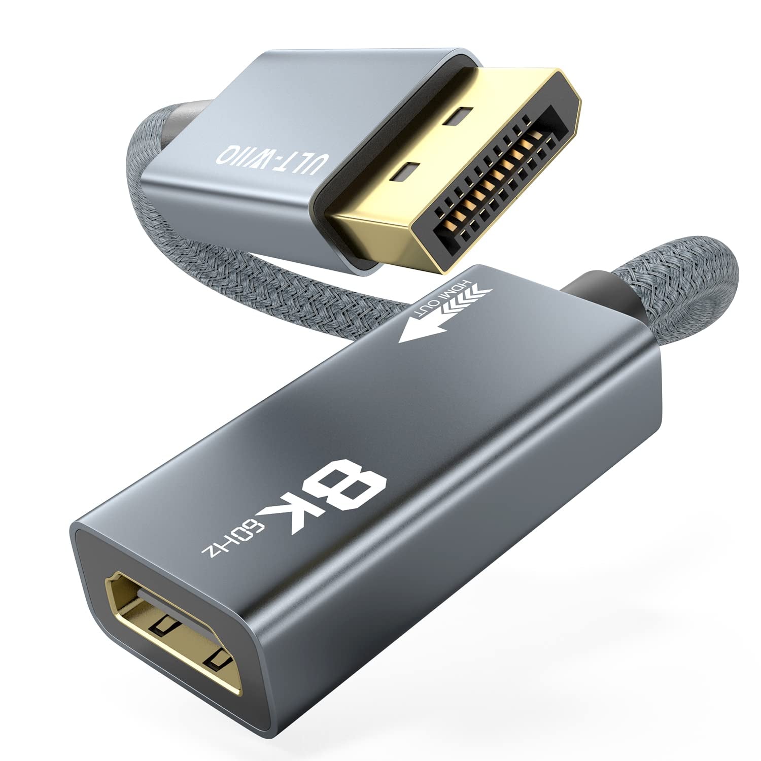 Cavo Mini DisplayPort A HDMI 8K 2.1 - 48Gbps Per Thunderbolt, IMac, Monitor - Foto 8