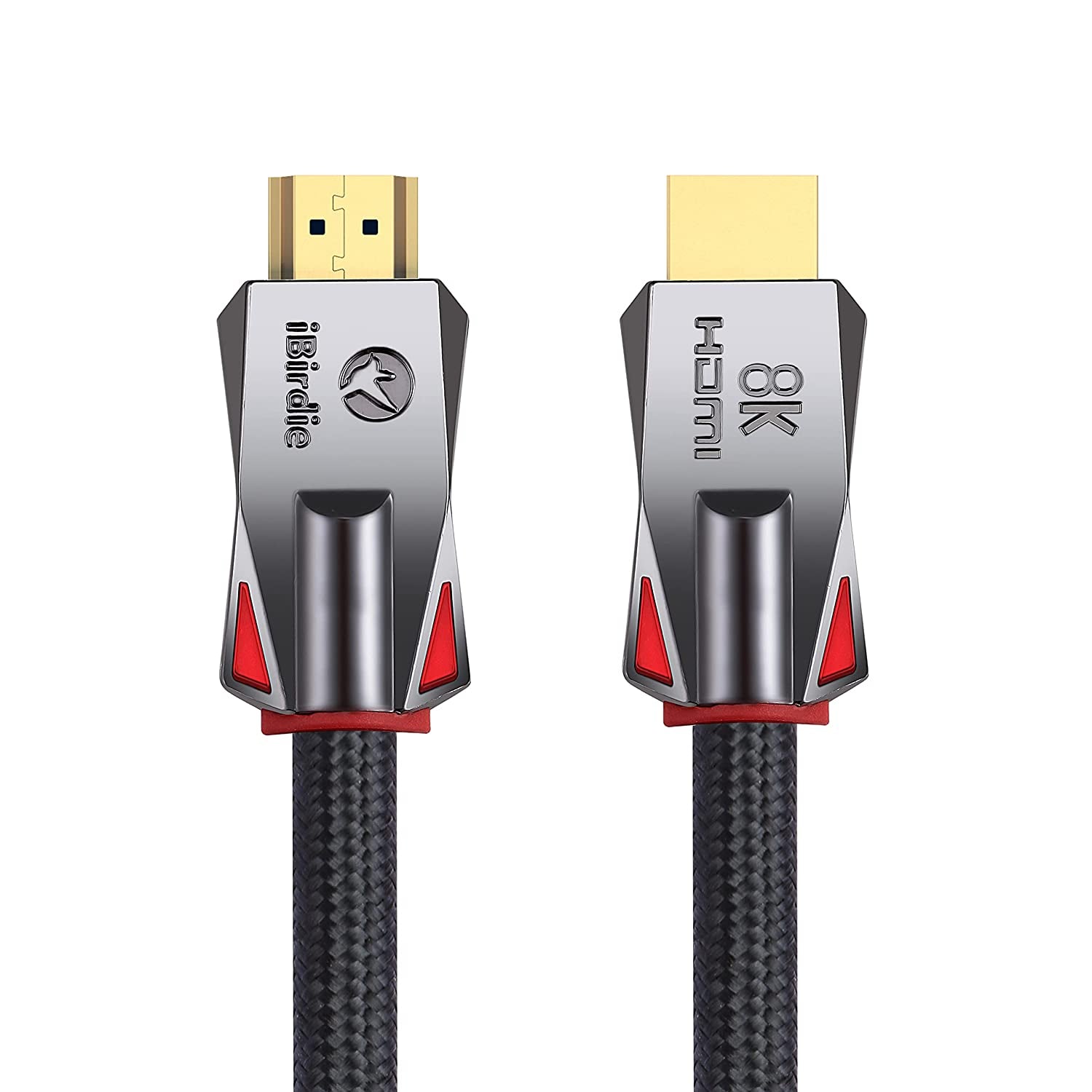 iBirdie 8K Fiber Optic HDMI 2.1 Cable Male to Male (50 Ft)