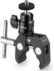 SmallRig Super Clamp Mount with Mini Ball Head Mount, Hot Shoe Adapter with 1/4" Screw