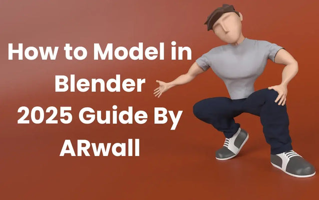 How to Model in Blender - 2025 Guide By ARwall