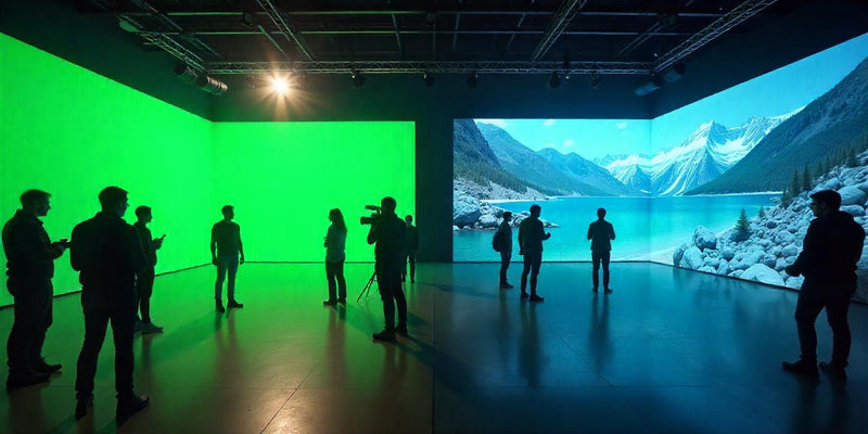 In-Camera Visual Effects vs LED Screen Comparison