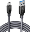 Anker USB-C Male to USB Type A Male 3.0 Cable (3 Ft)