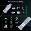 FIBBR Fiber Optic USB Type A 3.0 Male to Female Active Extension Cable (50Ft)