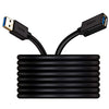 Short USB Extension Cable 1ft, VCZHS USB 3.0 Extension Cable USB3.0 Cable A Male to A Female for Rentendo Switch,USB Flash Drive, Card Reader, Hard Drive, Keyboard,Playstation, Xbox, Printer, Camera