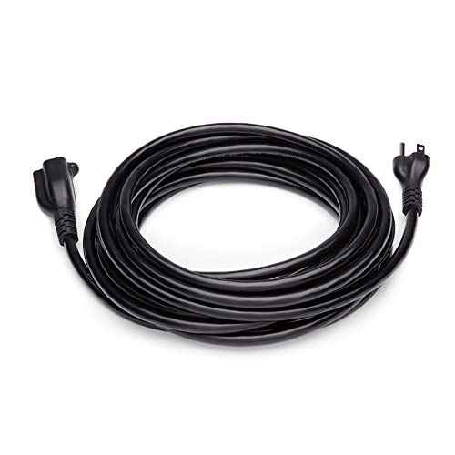 Amazon Basics Extension Cord, 13 Amps, 125V, 25 Feet, Black