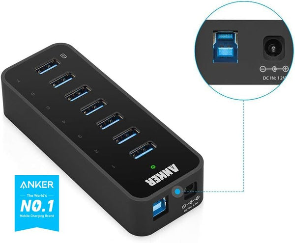 Anker 7-Port USB 3.0 Data Hub