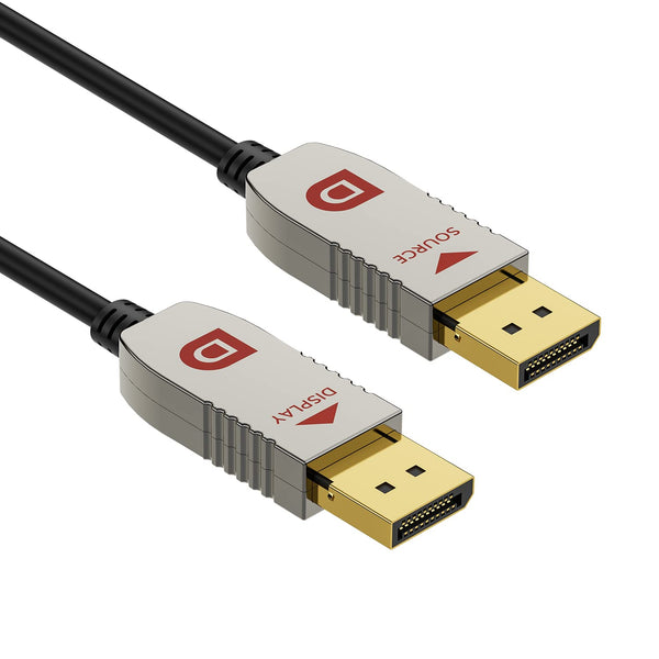 RUIPRO 8K Fiber Optic DisplayPort Cable Male to Male (50 Feet)