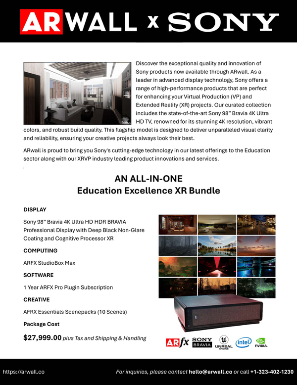 ARFX Education Excellence XR Stage Bundle