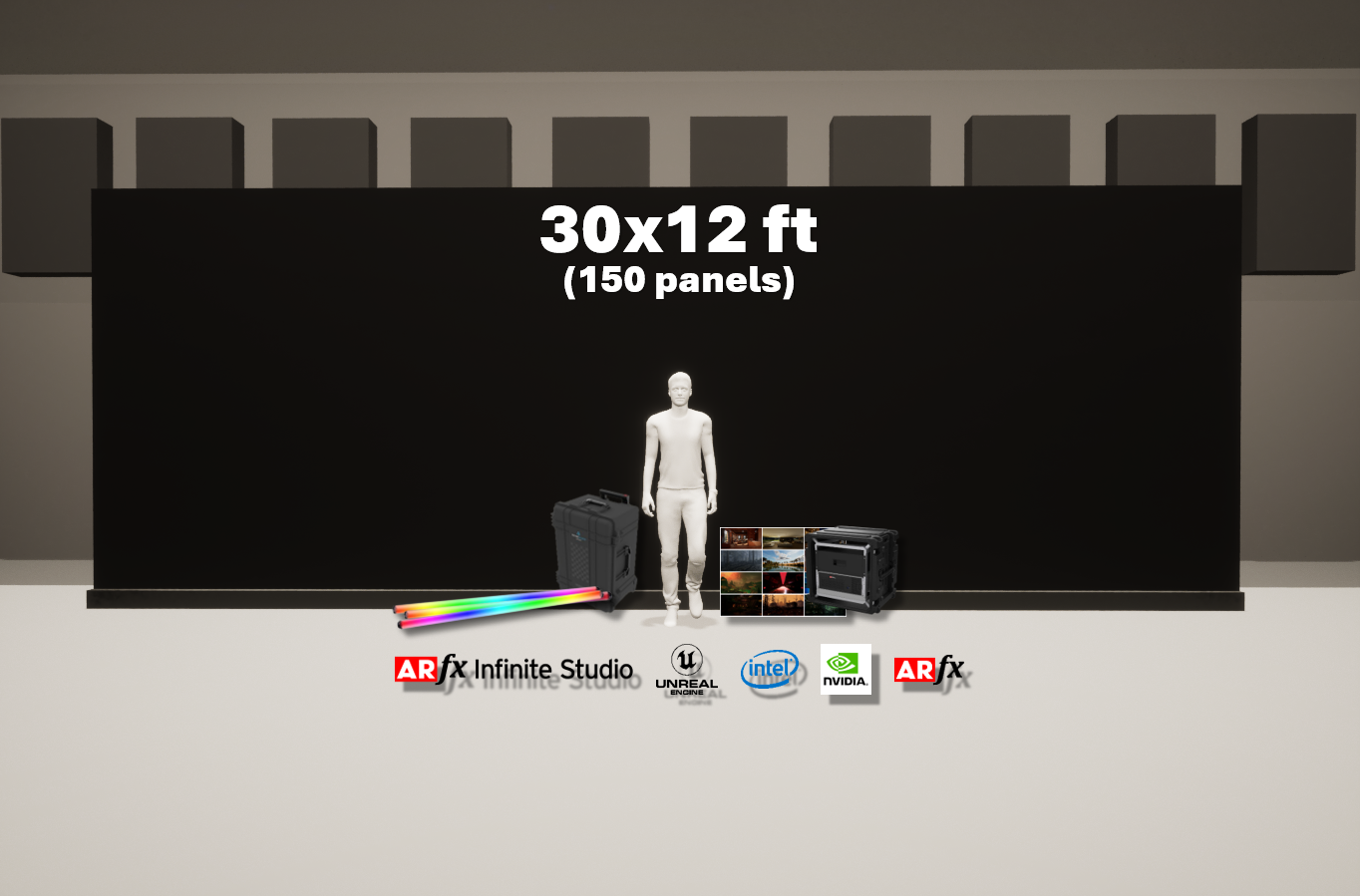 ARFX Pro XR Stage Bundle 30x12ft