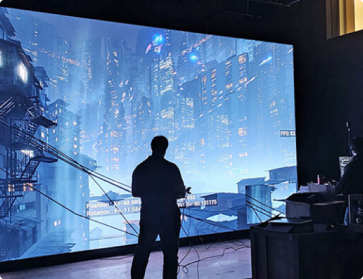 virtual production vs green screen