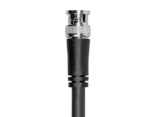 Monoprice HD-SDI RG6 BNC Cable - 3 Feet - Black | for Use in HD-Serial Digital Video Transfer, Mobile Apps, HDTV Upgrades, Broadband Facilities - Viper Series