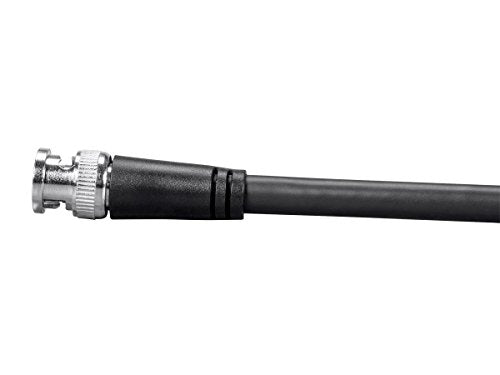 Monoprice HD-SDI RG6 BNC Cable - 3 Feet - Black | for Use in HD-Serial Digital Video Transfer, Mobile Apps, HDTV Upgrades, Broadband Facilities - Viper Series