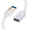 Short USB Extension Cable 1ft, VCZHS USB 3.0 Extension Cable USB3.0 Cable A Male to A Female for Rentendo Switch,USB Flash Drive, Card Reader, Hard Drive, Keyboard,Playstation, Xbox, Printer, Camera