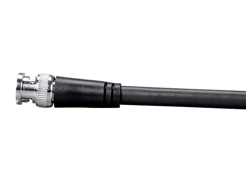 Monoprice HD-SDI RG6 BNC Cable - 3 Feet - Black | for Use in HD-Serial Digital Video Transfer, Mobile Apps, HDTV Upgrades, Broadband Facilities - Viper Series