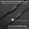 Short USB Extension Cable 1ft, VCZHS USB 3.0 Extension Cable USB3.0 Cable A Male to A Female for Rentendo Switch,USB Flash Drive, Card Reader, Hard Drive, Keyboard,Playstation, Xbox, Printer, Camera