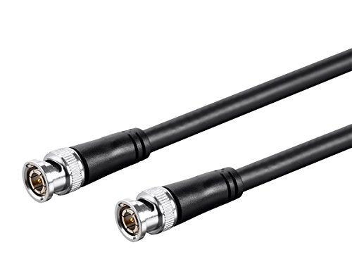 Monoprice HD-SDI RG6 BNC Cable - 3 Feet - Black | for Use in HD-Serial Digital Video Transfer, Mobile Apps, HDTV Upgrades, Broadband Facilities - Viper Series
