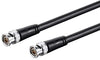 Monoprice HD-SDI RG6 BNC Cable - 3 Feet - Black | for Use in HD-Serial Digital Video Transfer, Mobile Apps, HDTV Upgrades, Broadband Facilities - Viper Series
