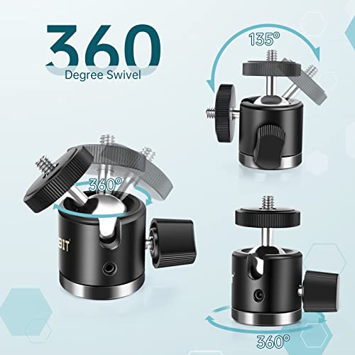 1/4 inch Ball Head Hot Shoe Adapter