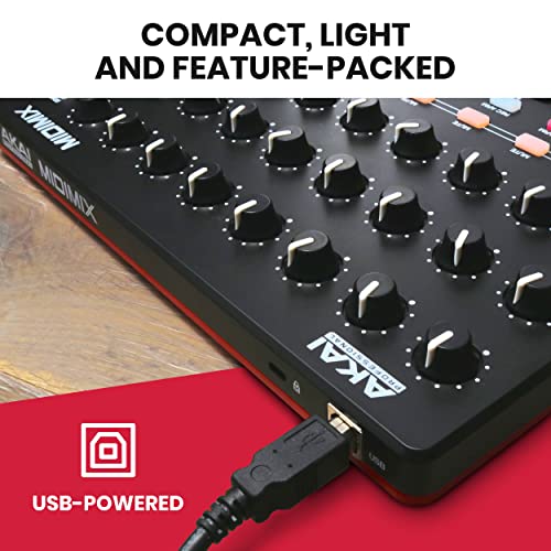 USB Midi Controller Mixer Board