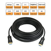8K Fiber Optic HDMI 2.1 Cable (male to male) 50 feet