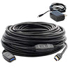MutecPower 50 Feet Active USB Extension Cable 2.0 Male to Female with 2 Extension chipsets Signal Booster - Active Extension/Repeater Cord 15 Meters / 50 Feet